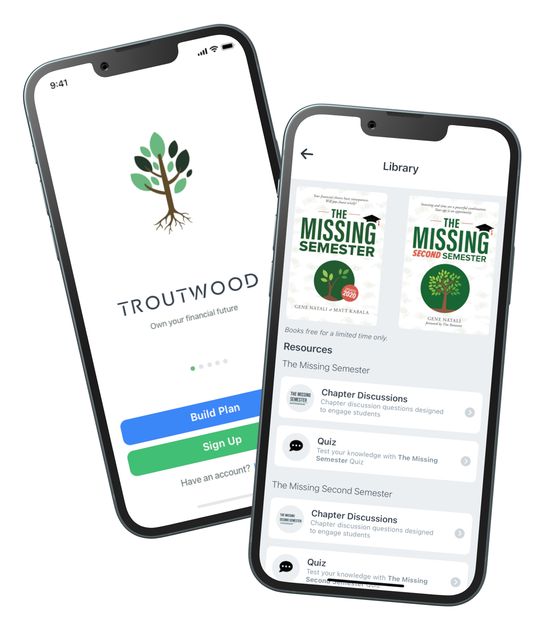 The Missing Semester by Gene Natali available on Troutwood app - a financial planning app